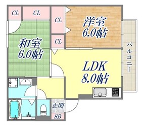 ストラスブールの物件間取画像